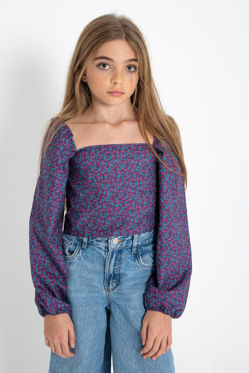 Thema NYC Zoe Top | Ditsy Fall