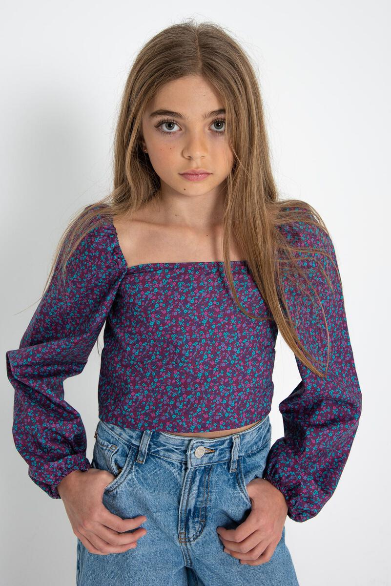 Thema NYC Zoe Top | Ditsy Fall