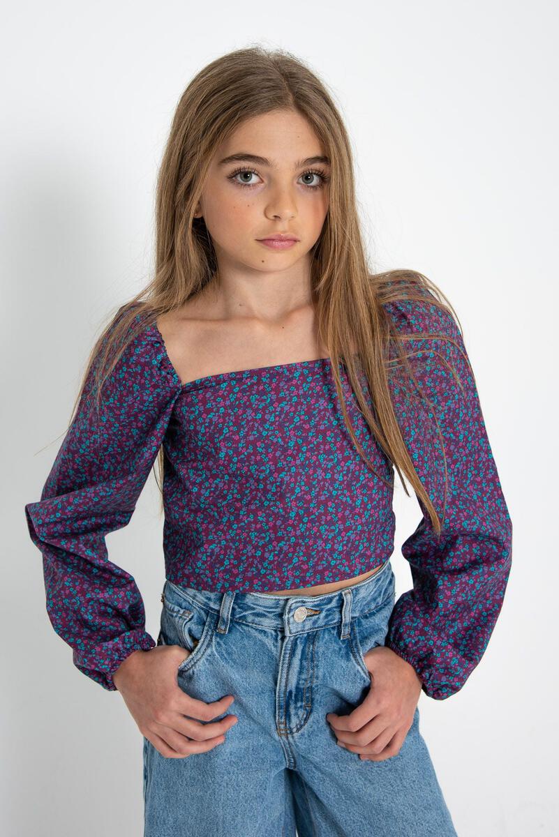 Thema NYC Zoe Top | Ditsy Fall