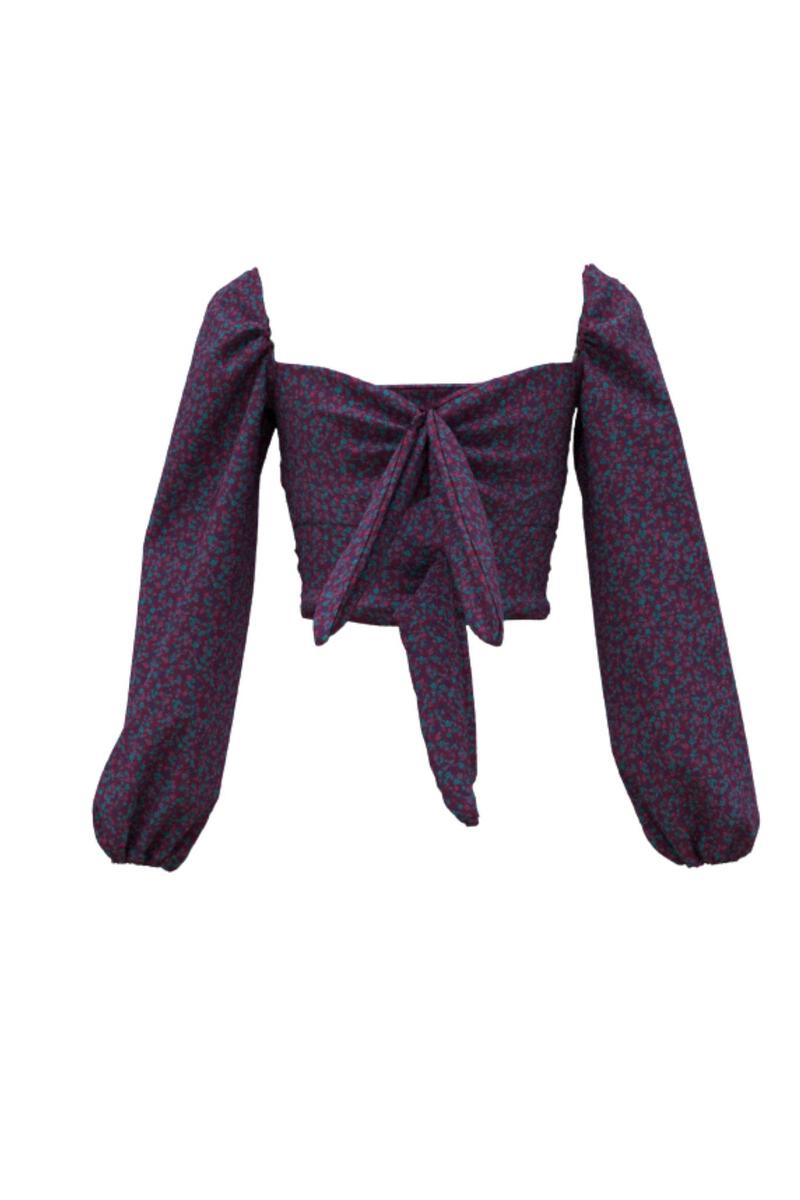 Thema NYC Zoe Top | Ditsy Fall