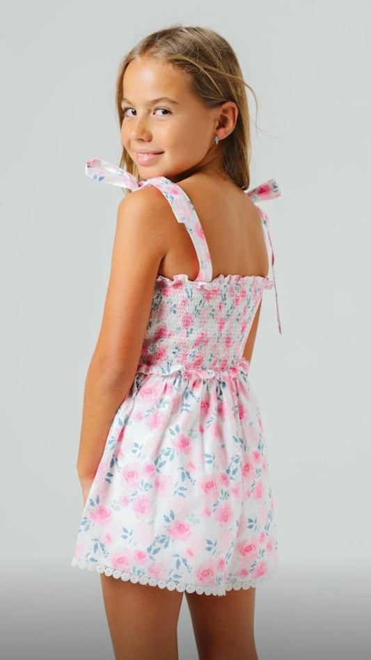 FBZ Flowers by Zoe – Chiffonkleid mit Quaste