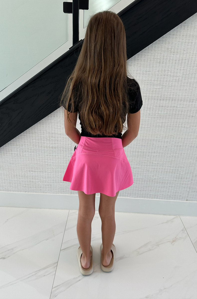 Tween Tulip Skort | Azalea Pink