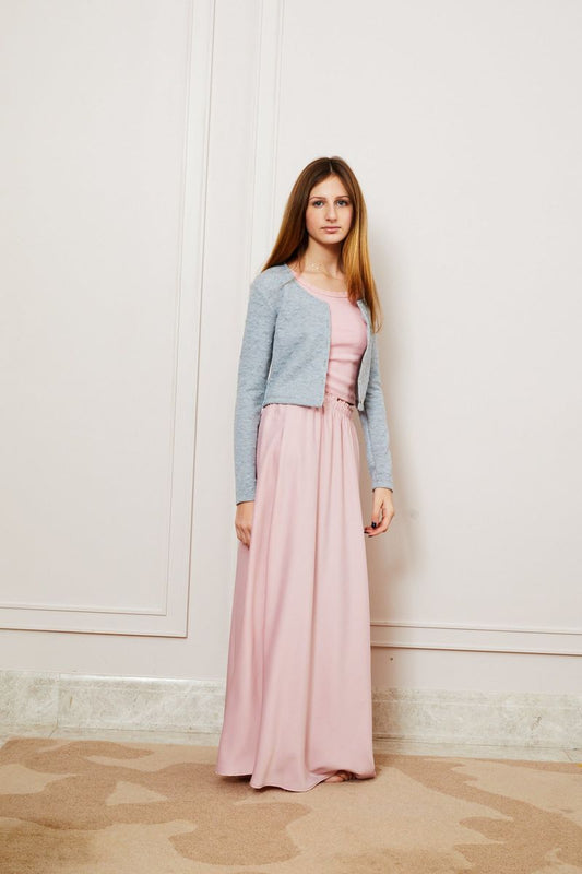 Theme NYC Tali Puff Heart Cardigan