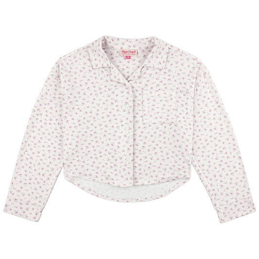 Happy Camp3r Sugar Plum Floral Pajama Set