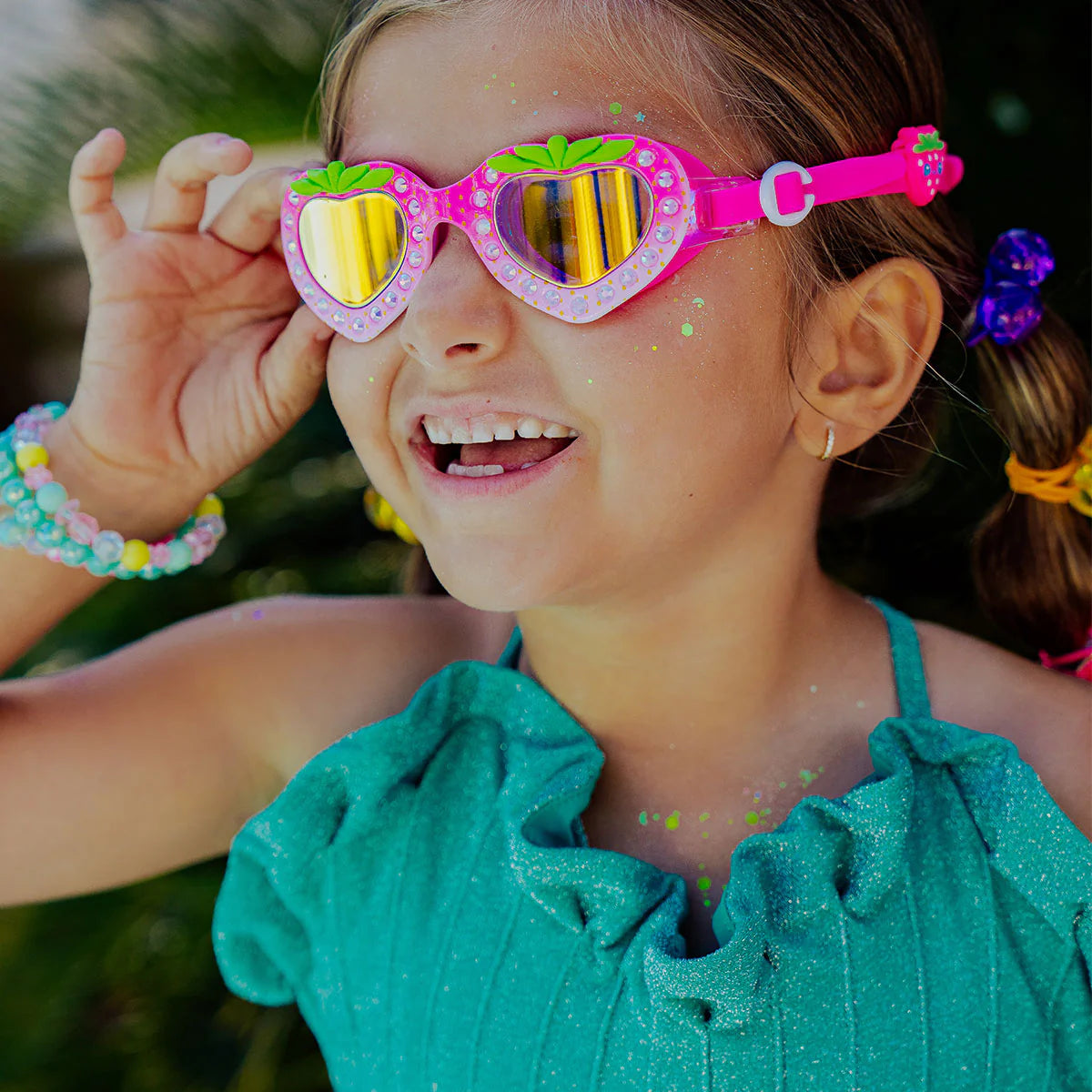Bling2o Strawberry Kids' Girls Swim Goggles