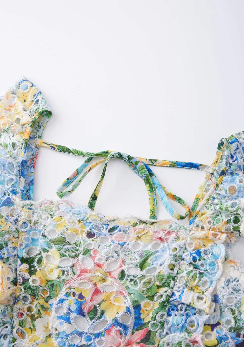 Marlo Serenity Embroidered Romper