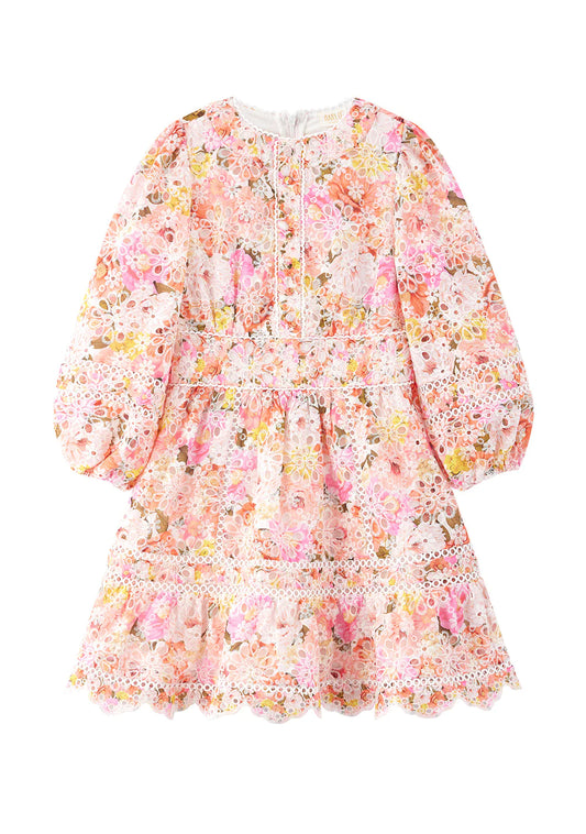 Marlo Blossom Embroidered Dress