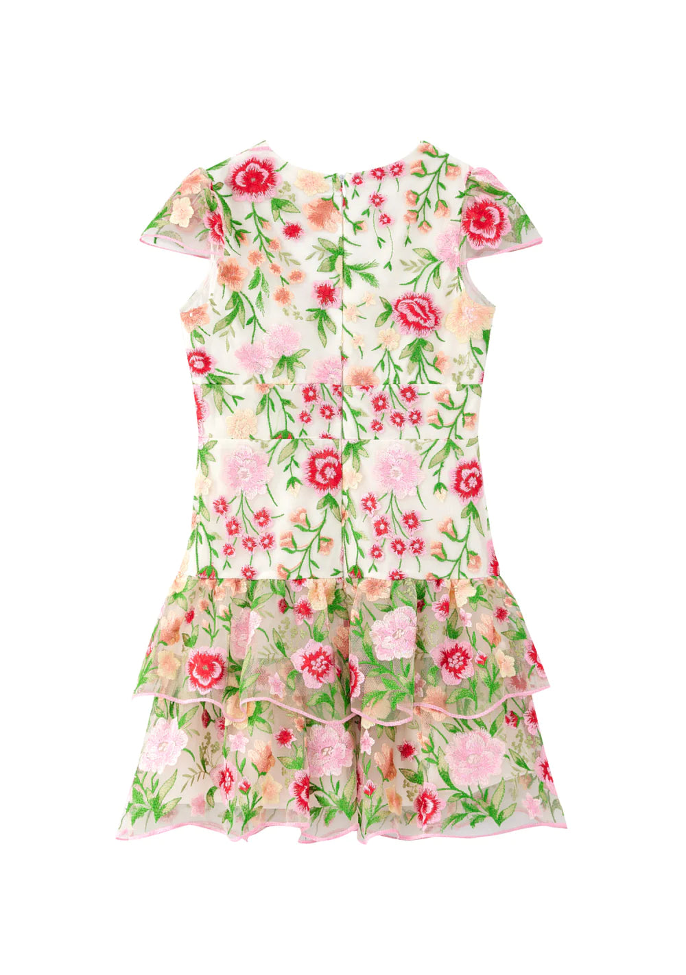 Marlo Poppy Embroidered Dress