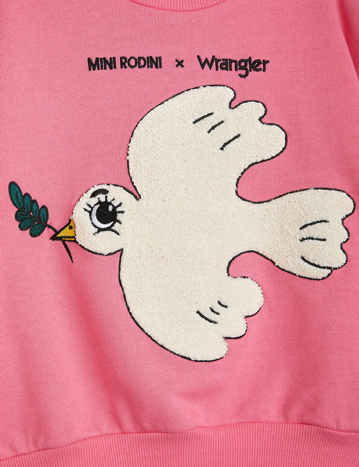 Mini Rodini X Wrangler Sweatshirt | Pink