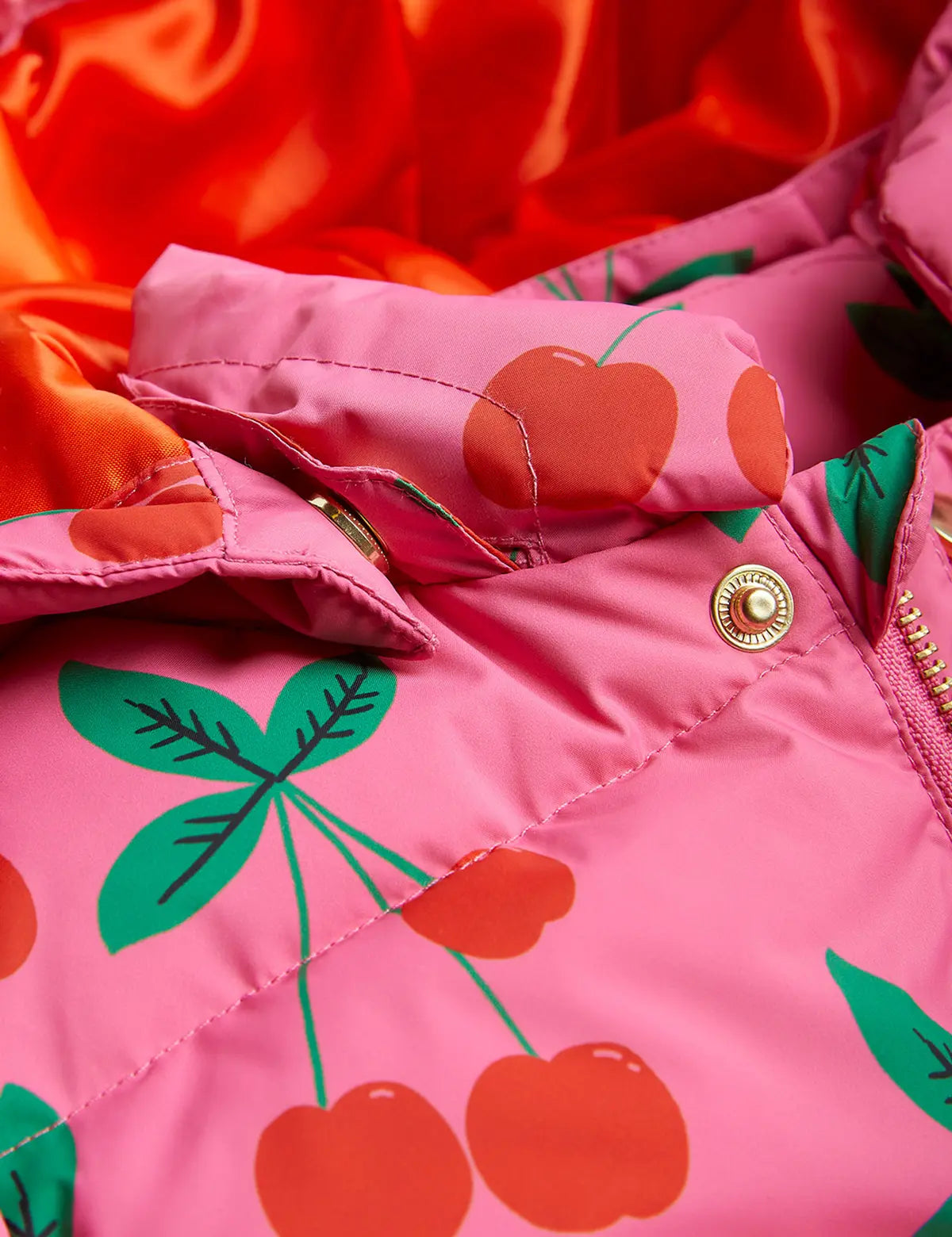 Mini Rodini Cherries Puffer Jacket