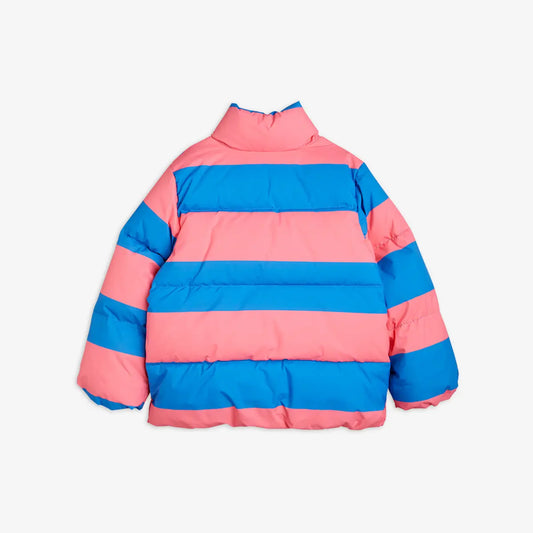 Gestreifte Pufferjacke von Mini Rodini