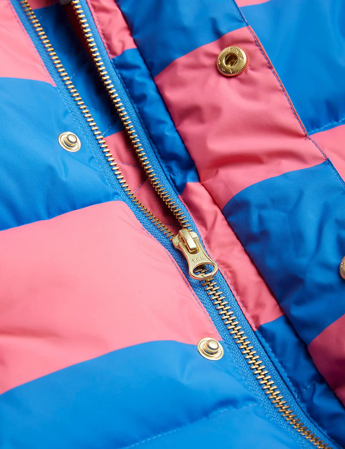 Gestreifte Pufferjacke von Mini Rodini