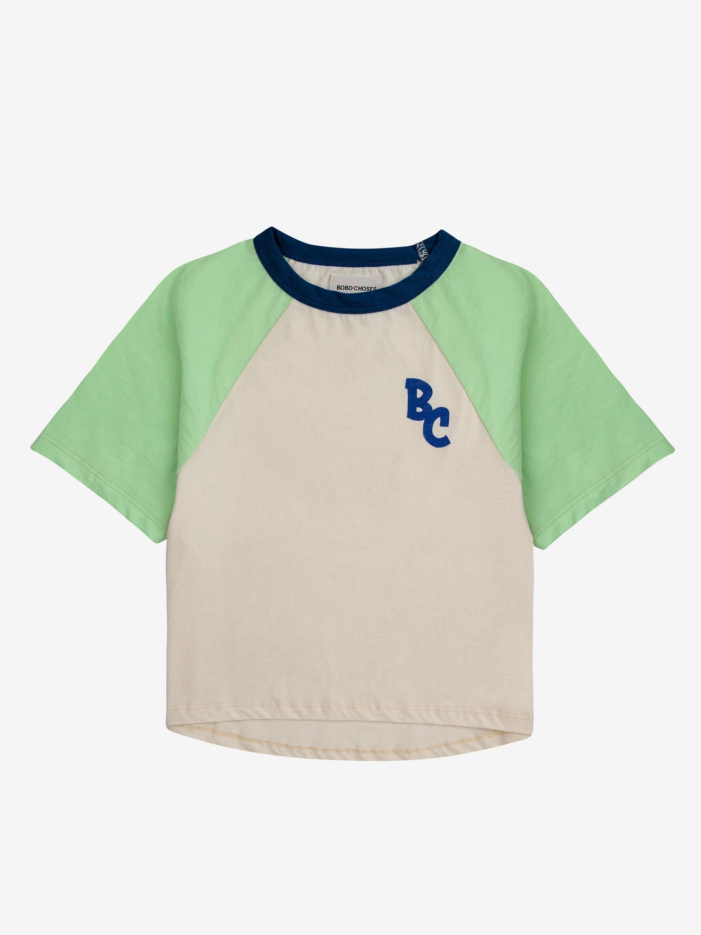 Bobo Choses – T-Shirt mit Farbblock-Design und Raglan-Ärmeln