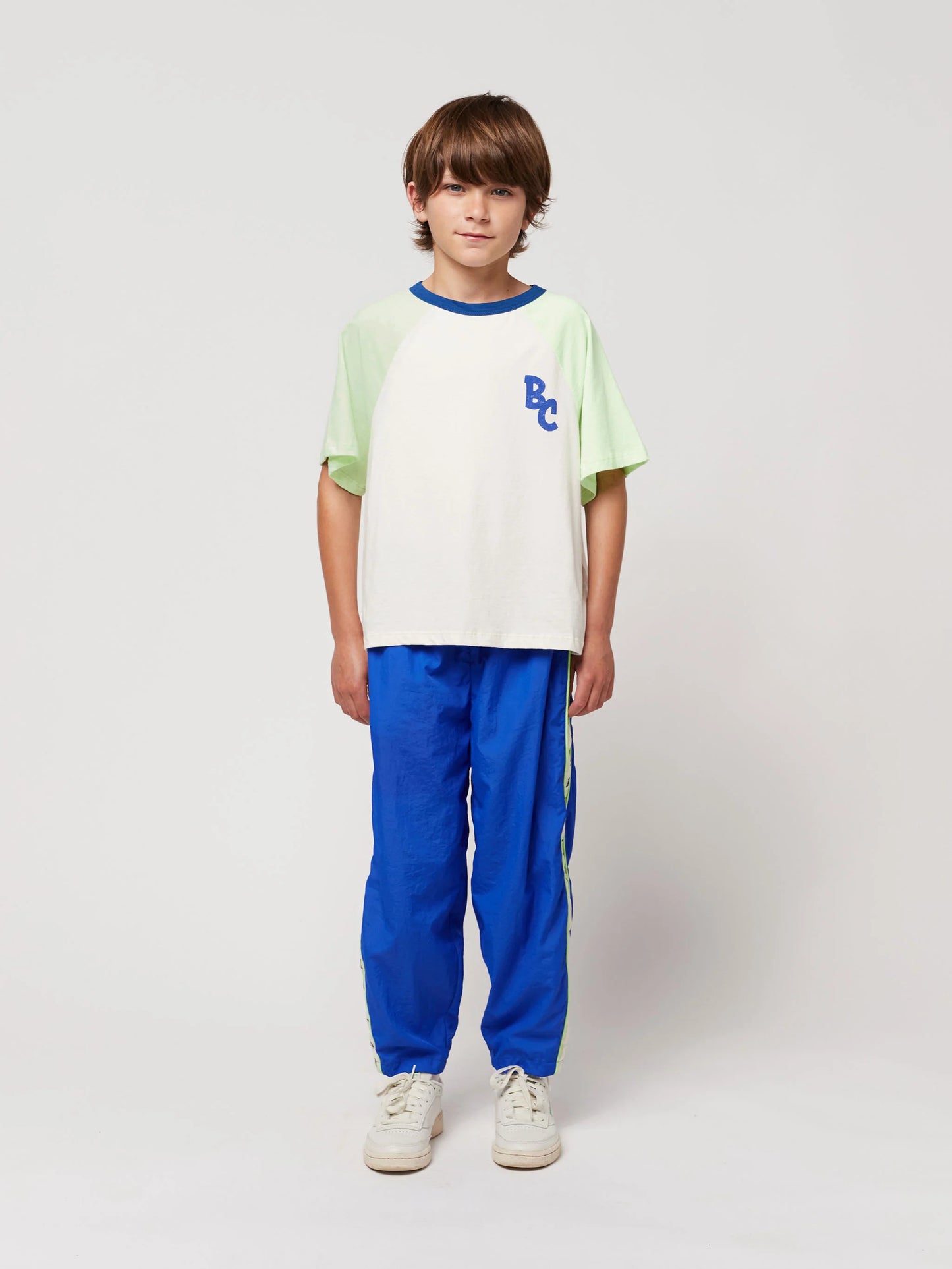 Bobo Choses – T-Shirt mit Farbblock-Design und Raglan-Ärmeln