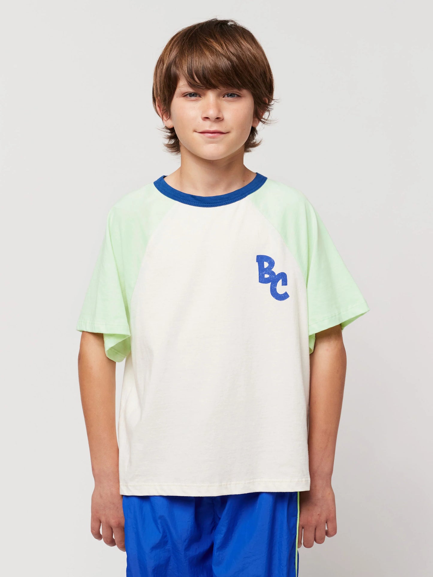 Bobo Choses – T-Shirt mit Farbblock-Design und Raglan-Ärmeln