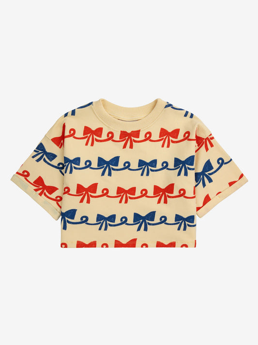 Bobo Choses – Kurzärmliges Sweatshirt mit Schleife
