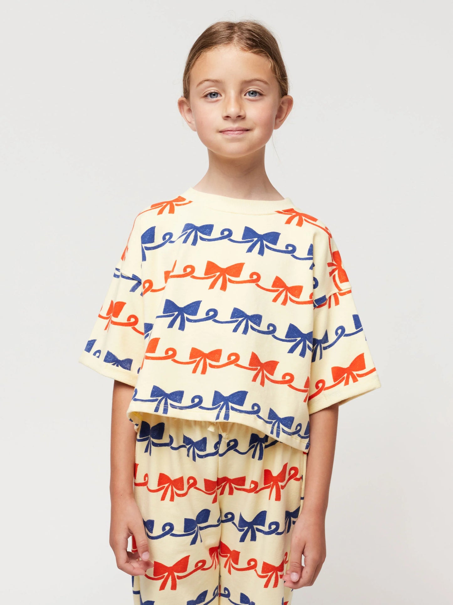 Bobo Choses – Kurzärmliges Sweatshirt mit Schleife