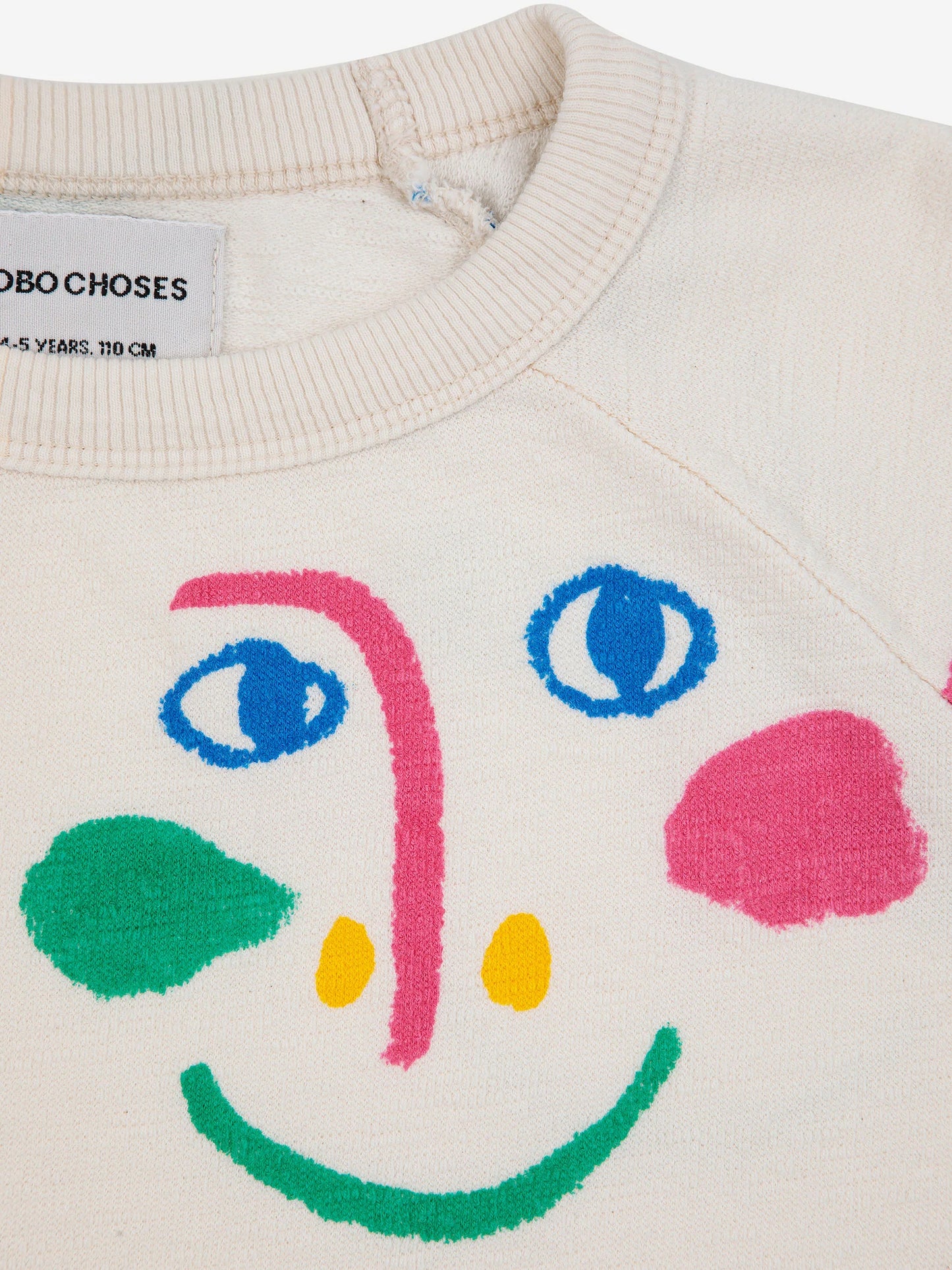 Bobo Choses – Sweatshirt mit lächelnden Masken