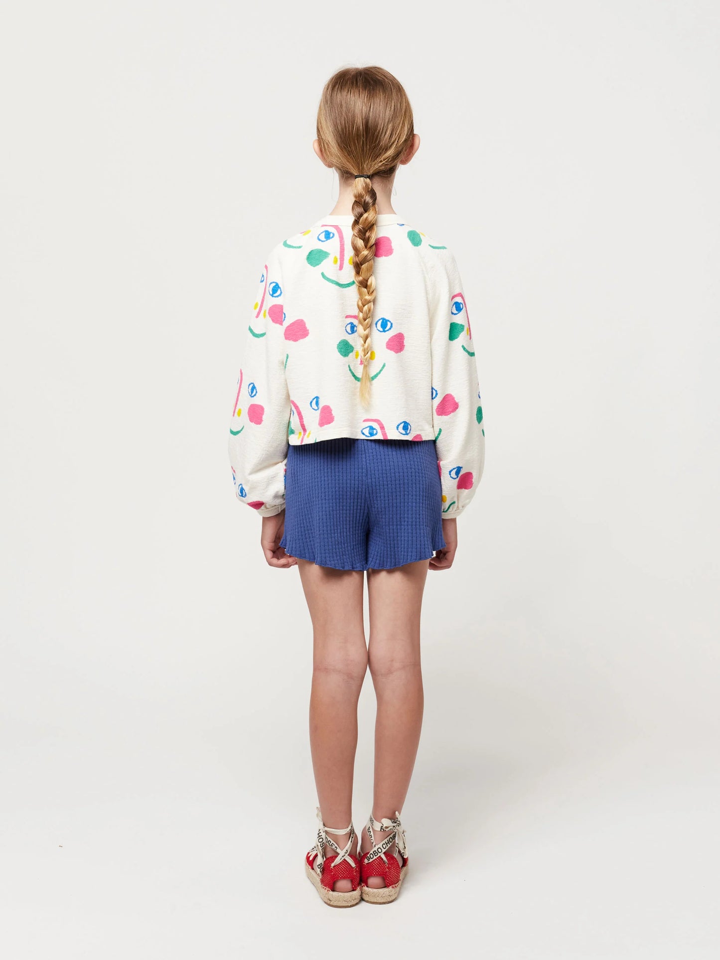Bobo Choses – Sweatshirt mit lächelnden Masken