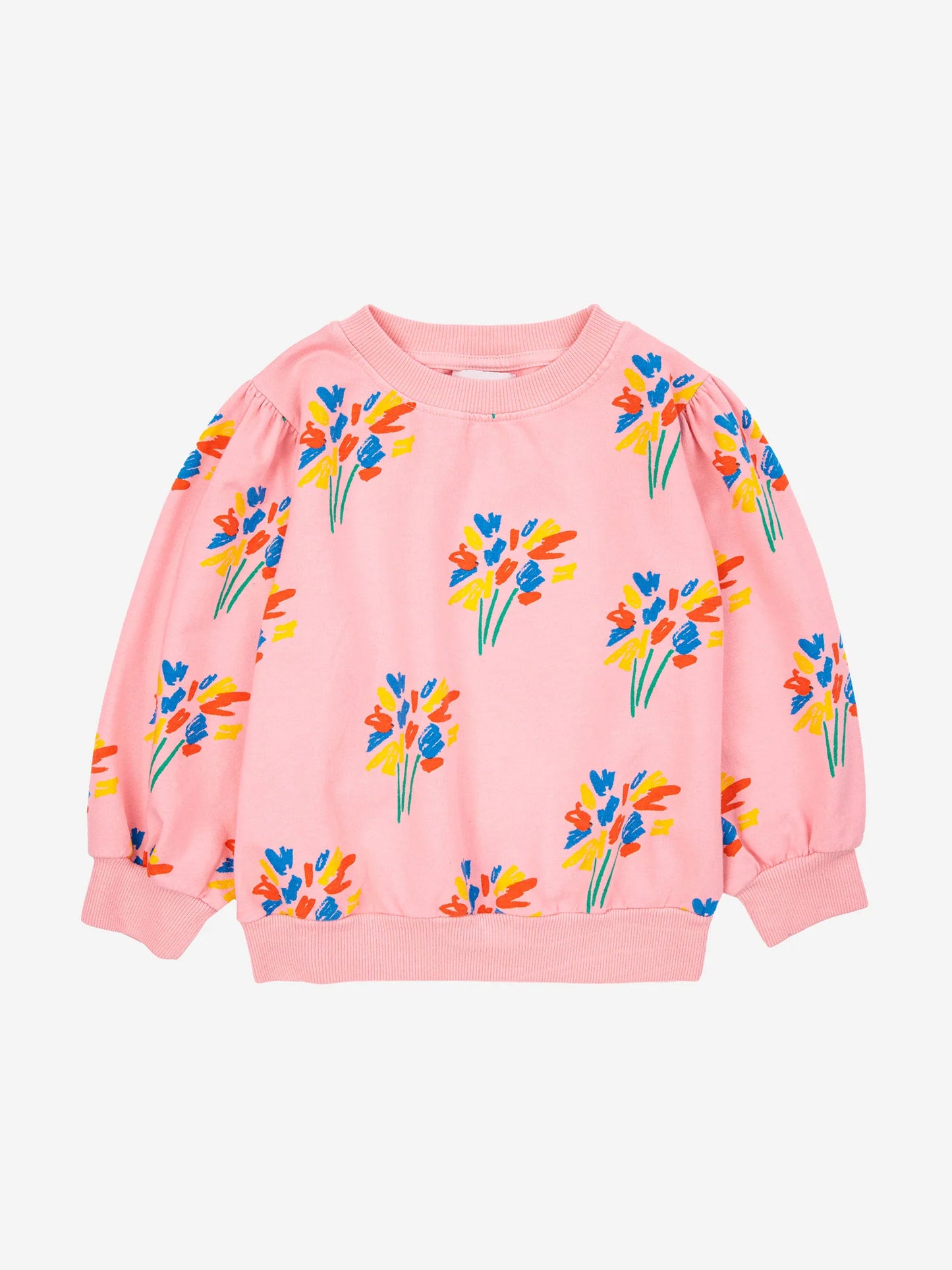 Bobo Choses – Sweatshirt mit durchgehendem „Feuerwerk“-Print