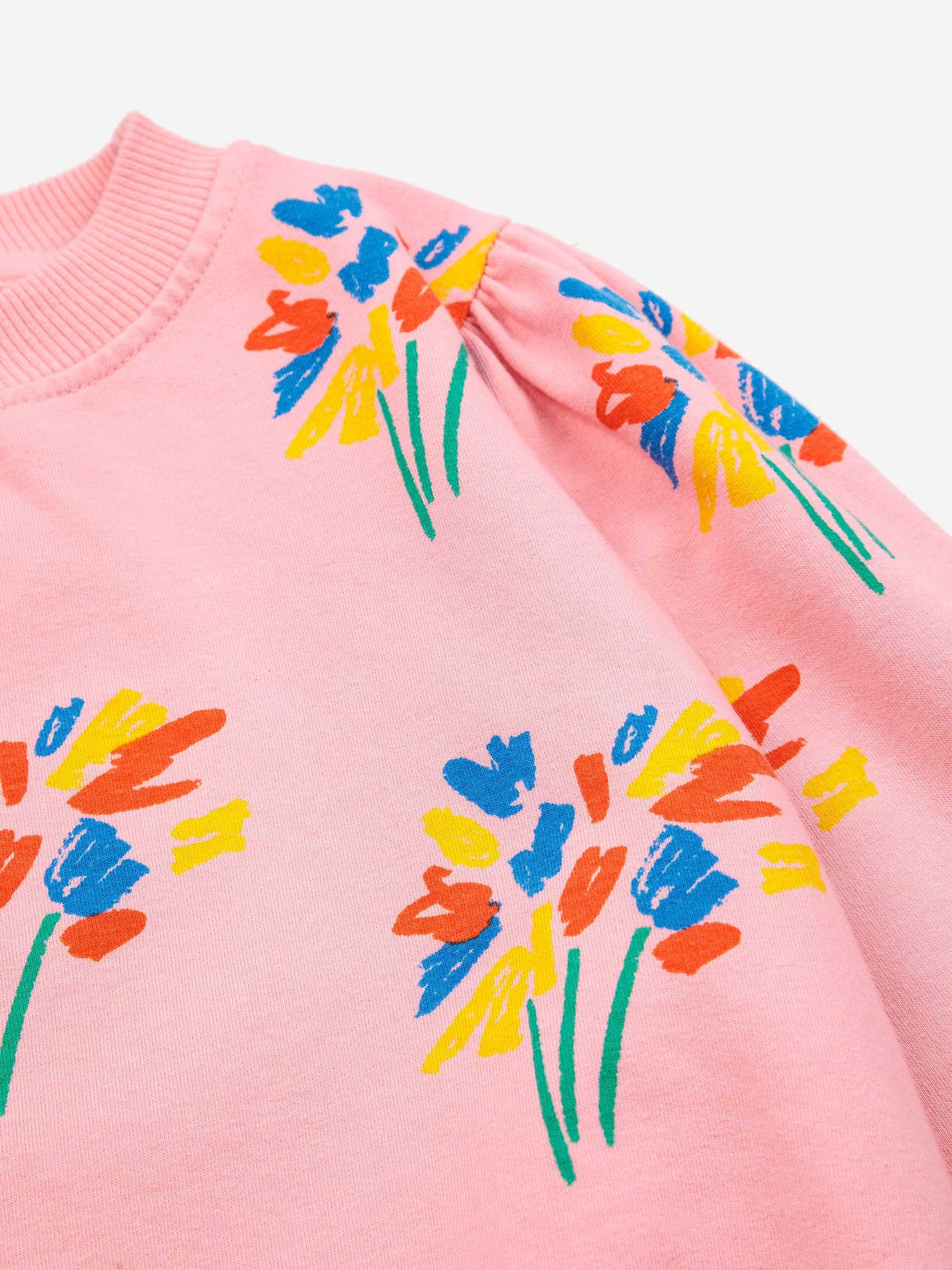 Bobo Choses – Sweatshirt mit durchgehendem „Feuerwerk“-Print