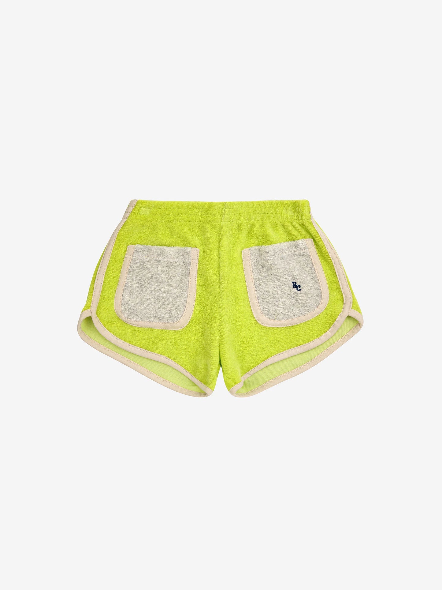 Bobo Choses Terry Shorts | Green Neon