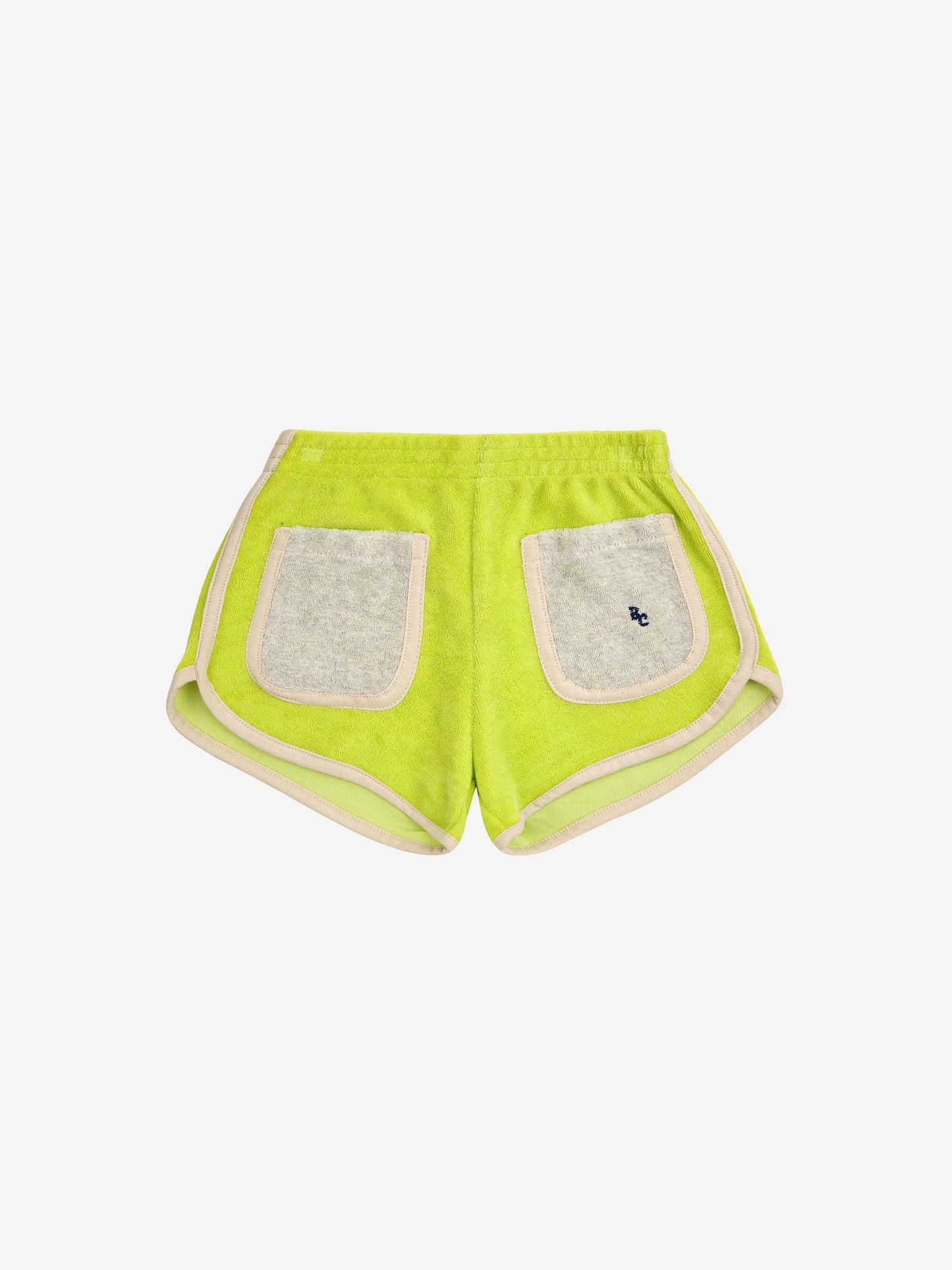 Bobo Choses Frottee-Shorts | Grün Neon