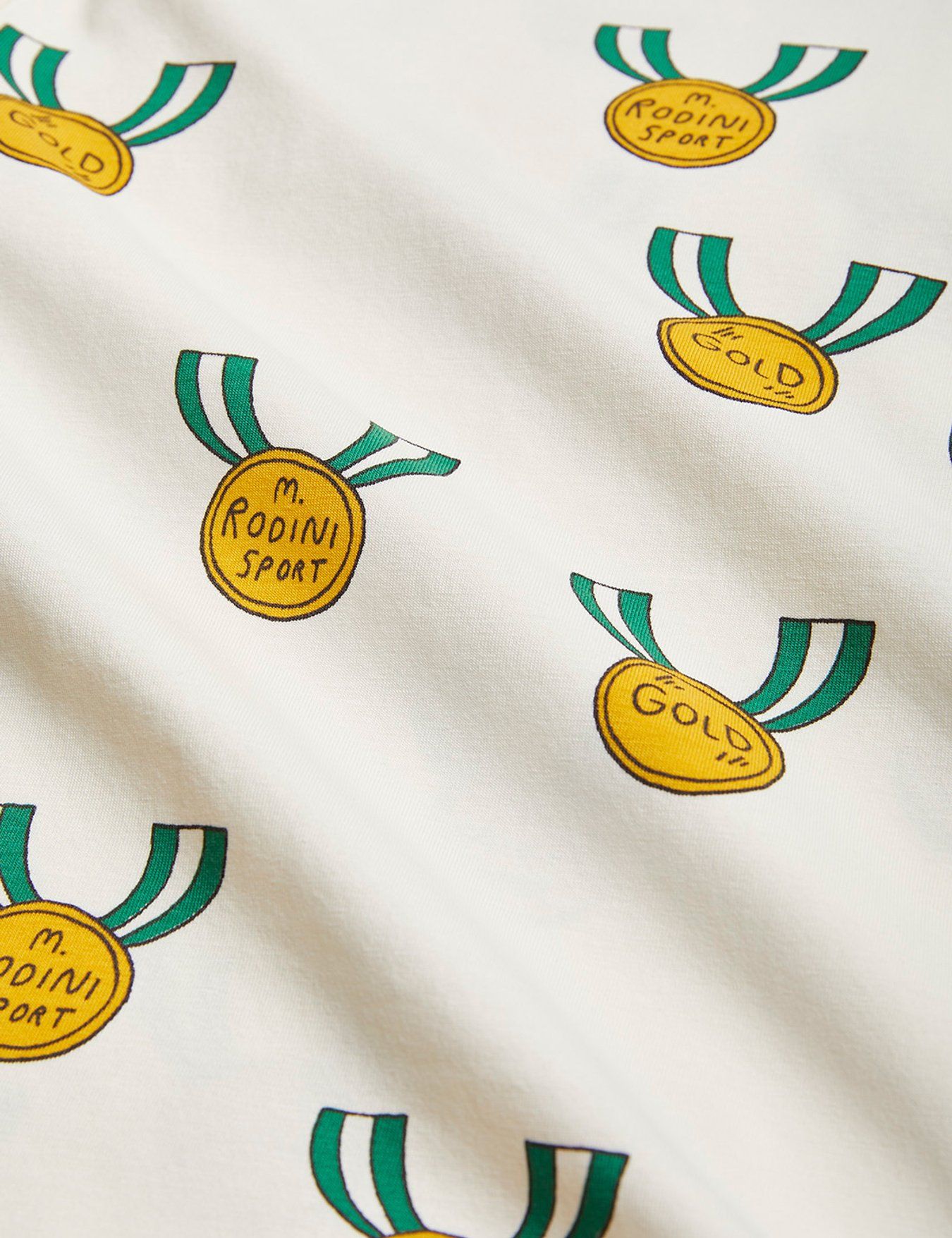 Mini Rodini – T-Shirt mit durchgehendem Medaillen-Print