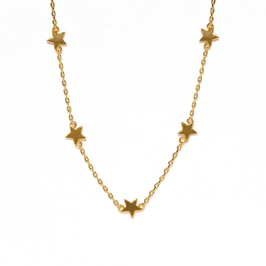Girls Crew Estrella Gold Necklace