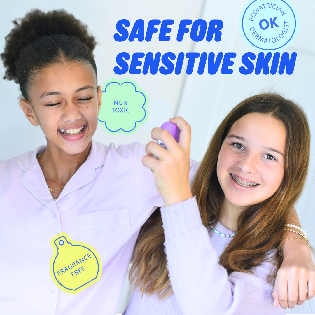 Pipa Glow Go Facial Mist — Rose Water Hydrating Mist for Tweens