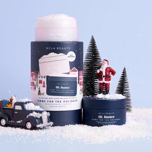 Home for the Holidays – Weihnachtsgeschenkset mit Körperpeeling und Körperbutter