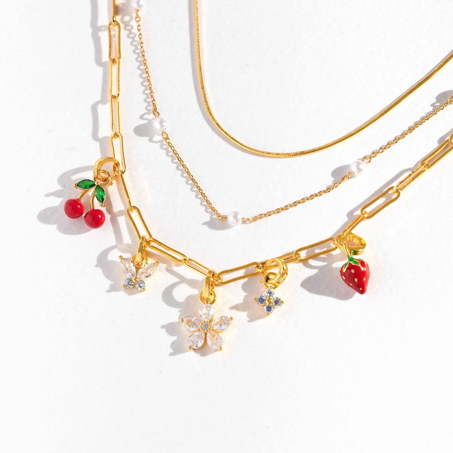 Eternal Link Necklace — 18K Gold Plated Paperclip Chain