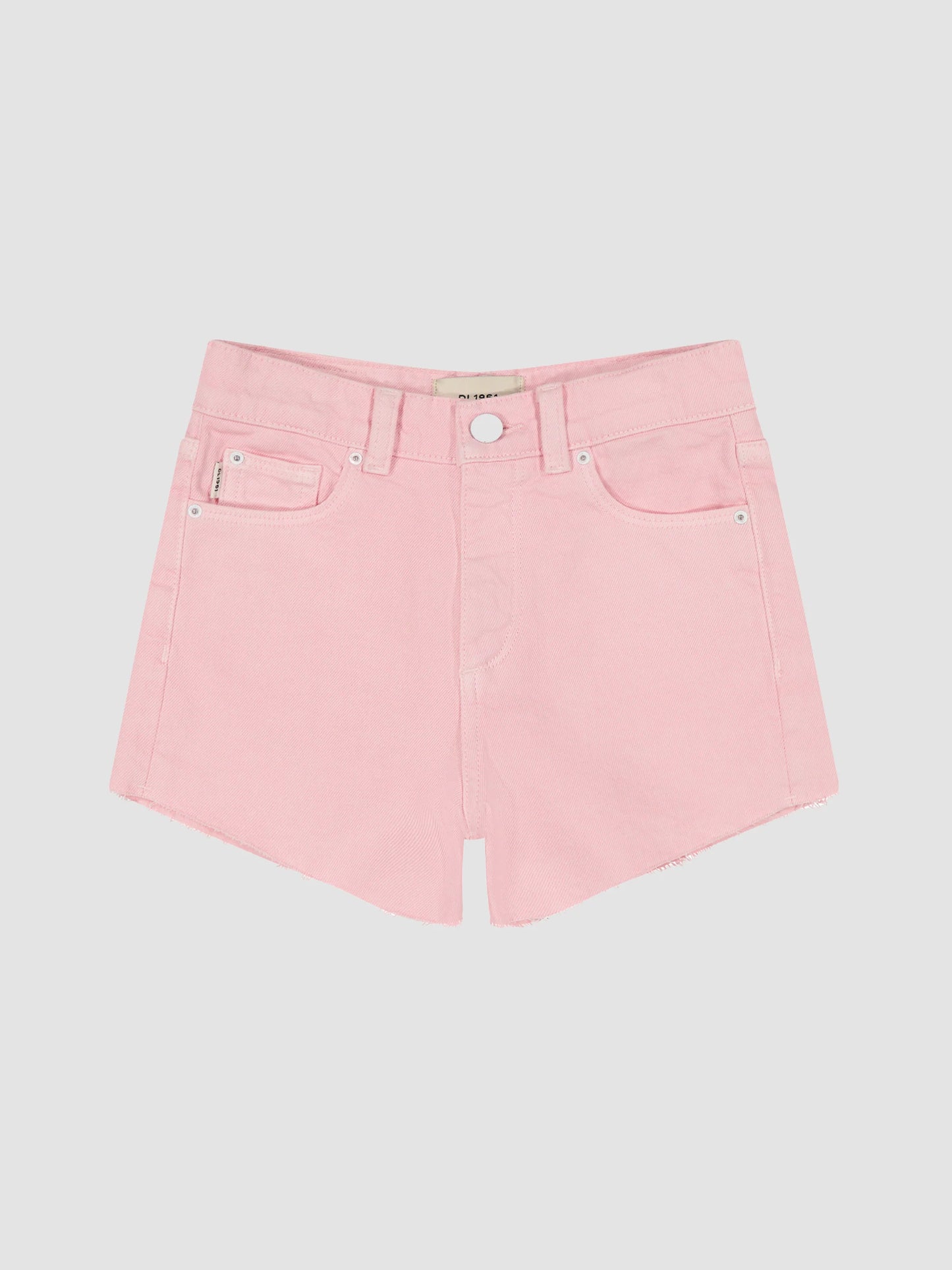 DL1961 Lucy Hi-Rise Denim Shorts | Shell Pink