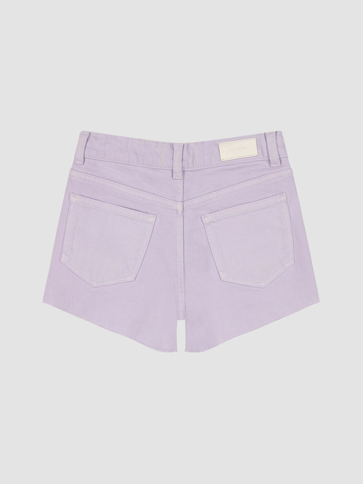 DL1961 Lucy Hi-Rise Denim Shorts | Lilac Cloud