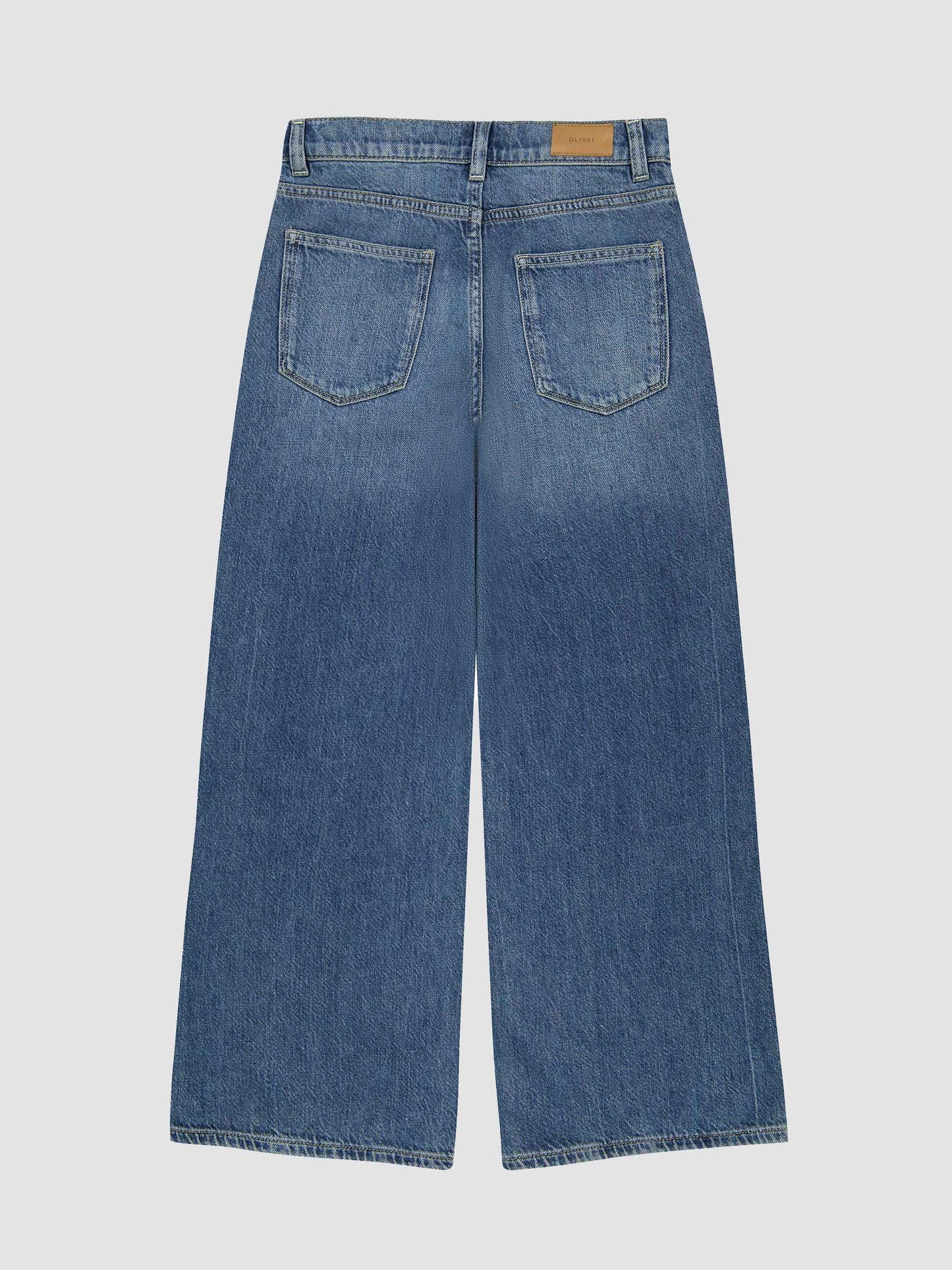 DL1961 Nini Low-Rise Wide Leg Jeans – Blue Harbor