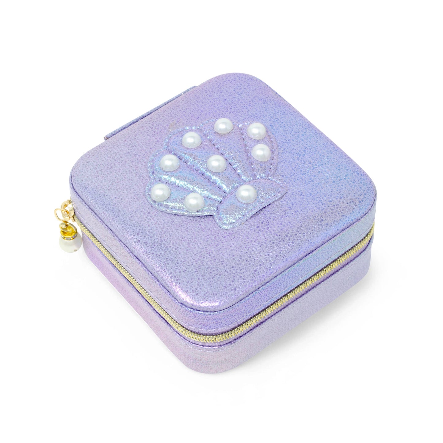 Mermaid Seashell Pearl Jewelry Box | Pink