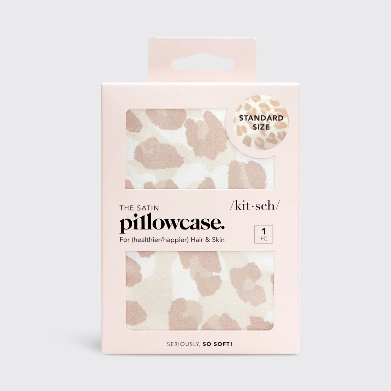 Kitsch Satin Pillowcase - Leopard (standard)