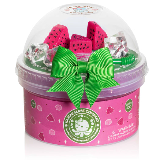 Kawaii Slime Company Mango Dragonfruit Lemonade Refresher Slime