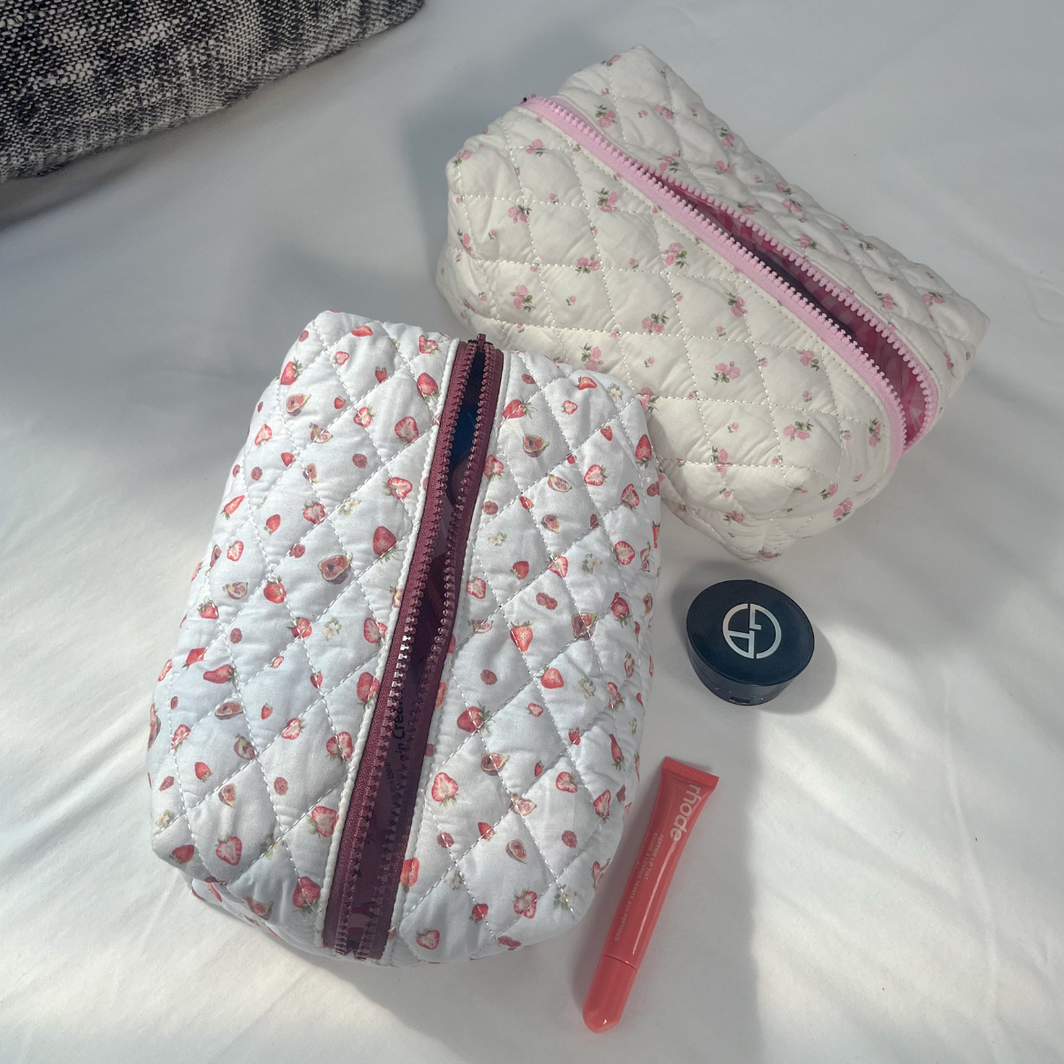 Sunday Violets Berry Sweet Makeup Bag