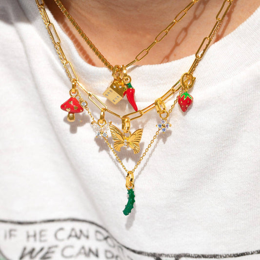 Eternal Link Necklace — 18K Gold Plated Paperclip Chain