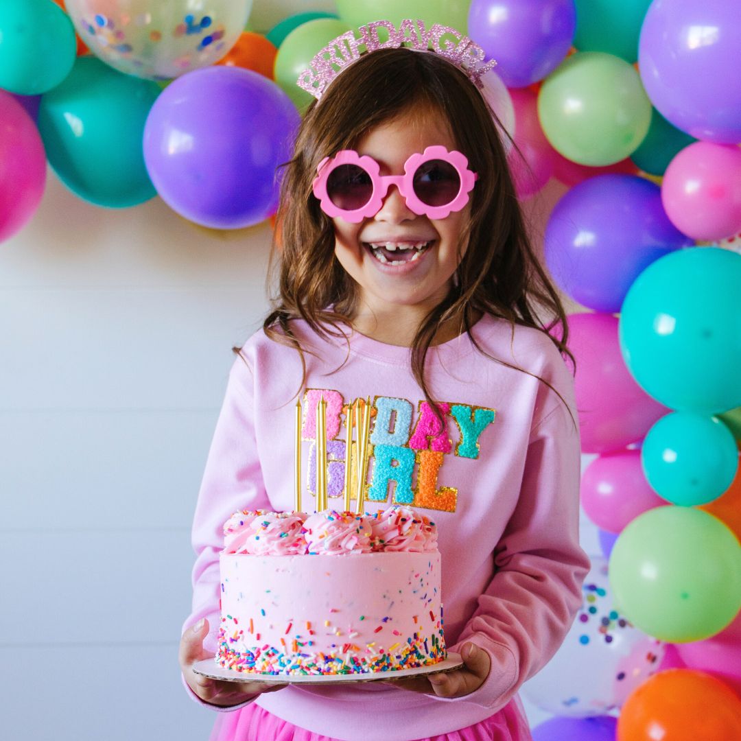 B-Day Girl Patch Sweatshirt