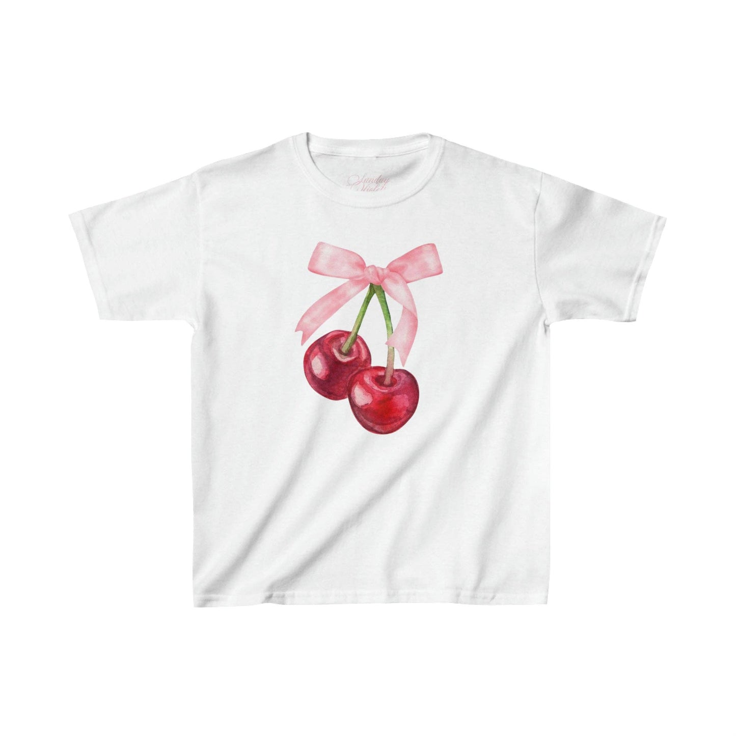 Sunday Violets Cherries Baby Tee