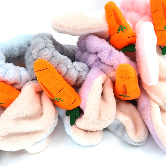 GRWM – Spa-Kopftuch mit Hasenohren