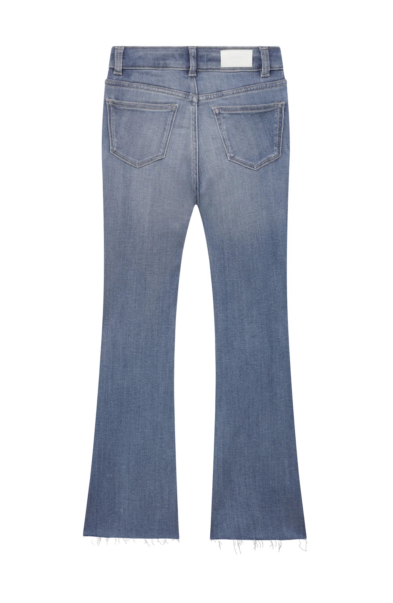 DL1961 Claire Bootcut-Jeans mit hoher Taille
