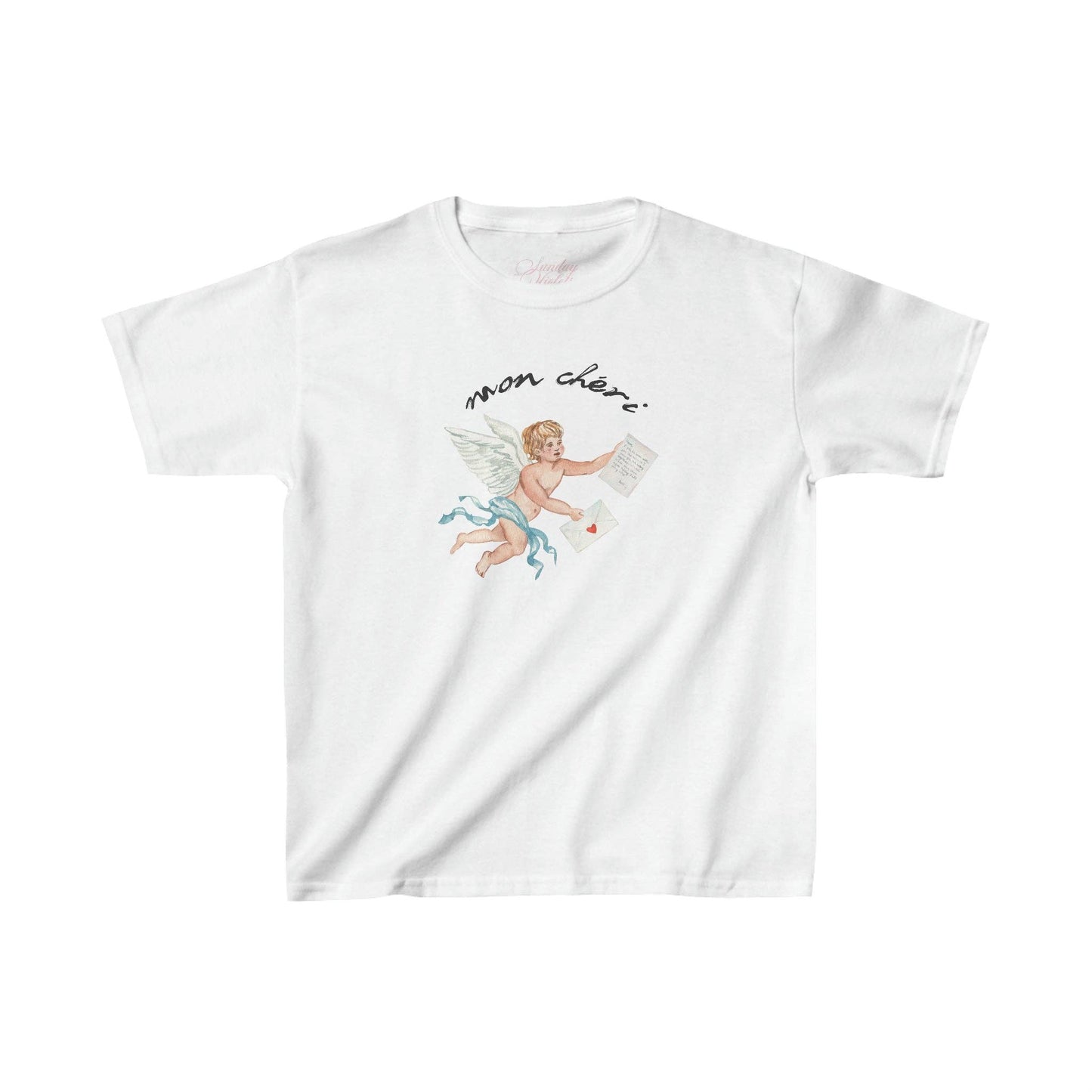Sunday Violets Mon Chéri Baby Tee