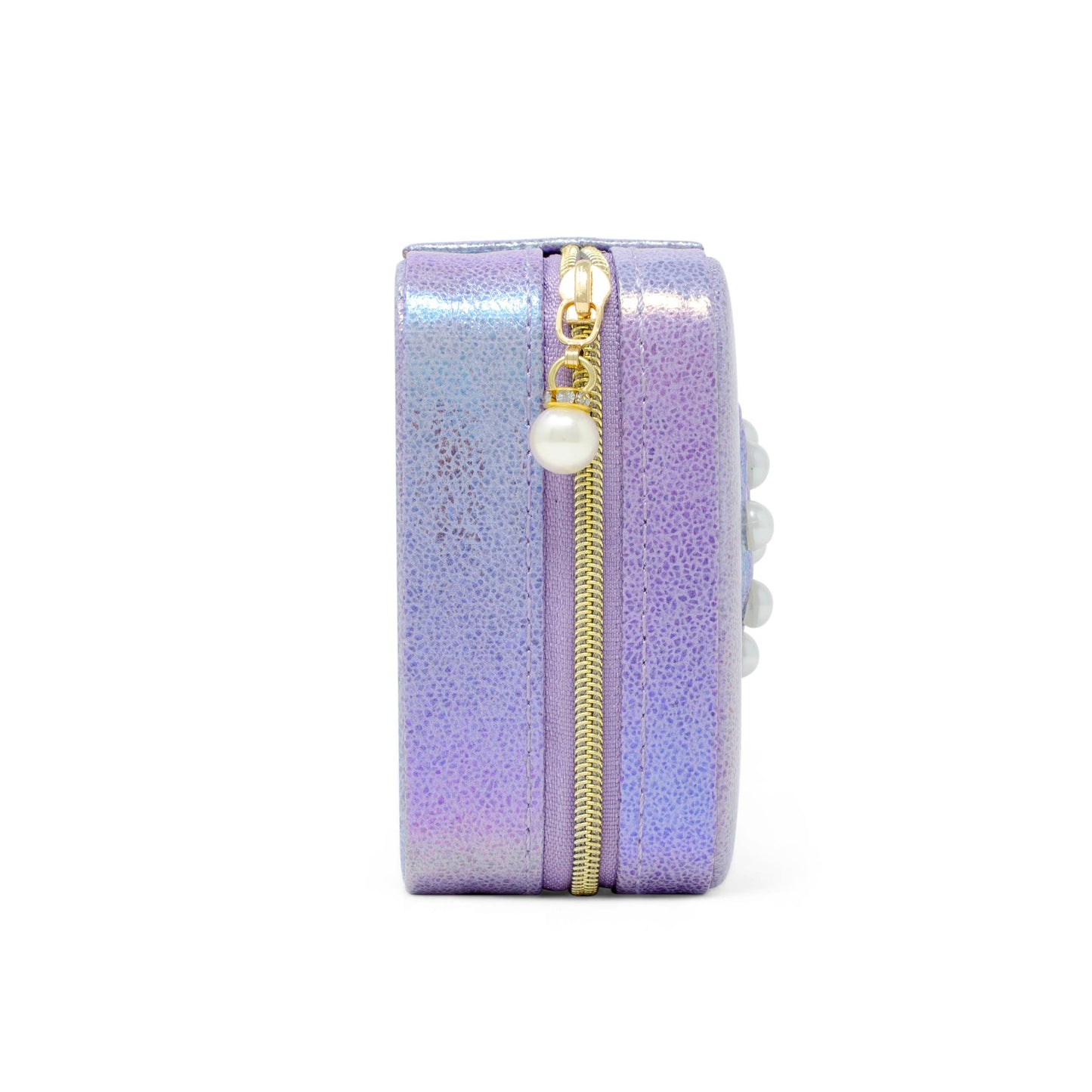 Mermaid Seashell Pearl Jewelry Box | Purple