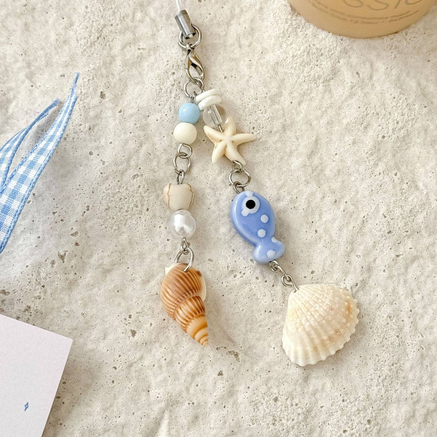Ocean Charm Keychain