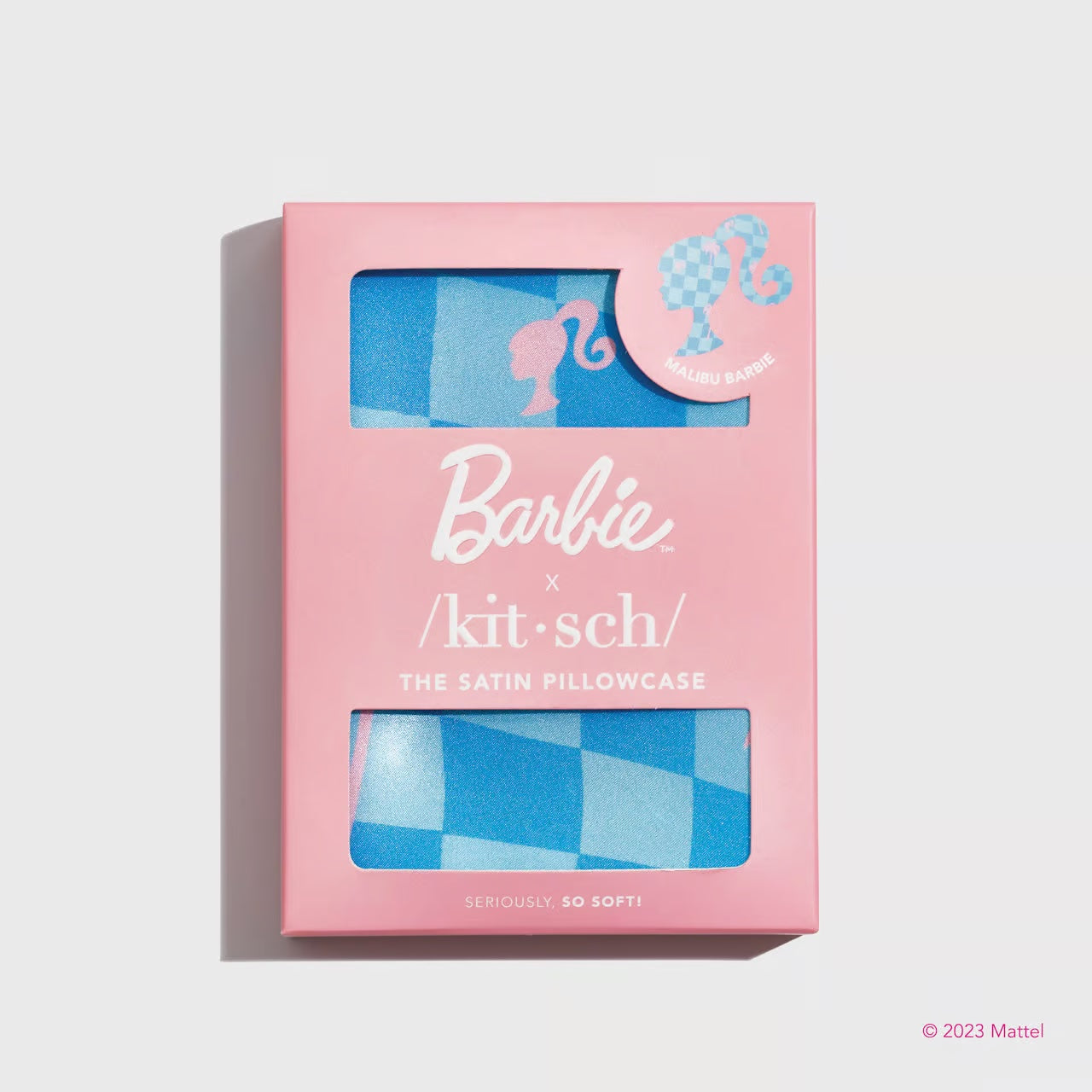 Barbie x Kitsch Satin Pillowcase - Malibu