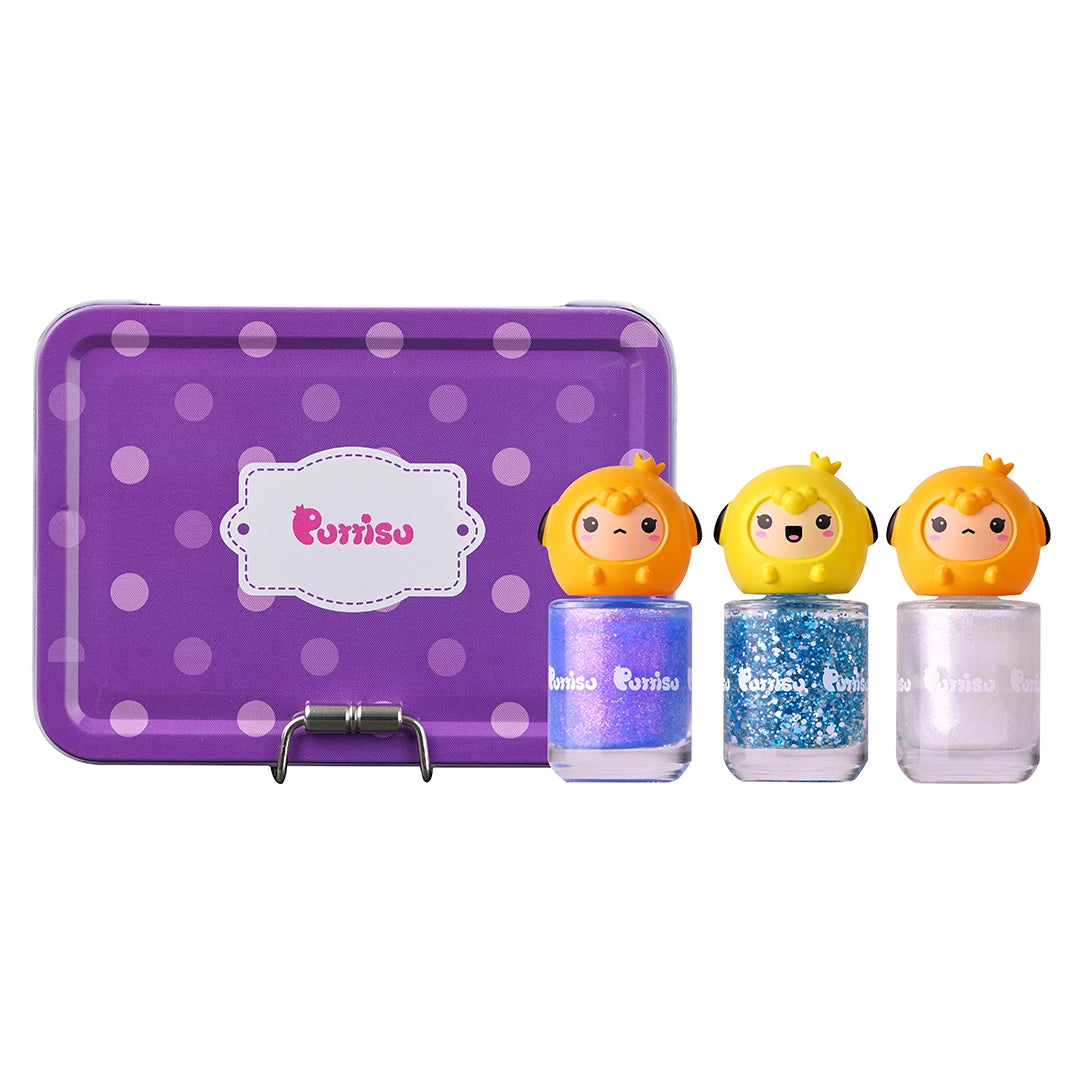 Puttisu 3-color Nail Art Kit - Snow Cone