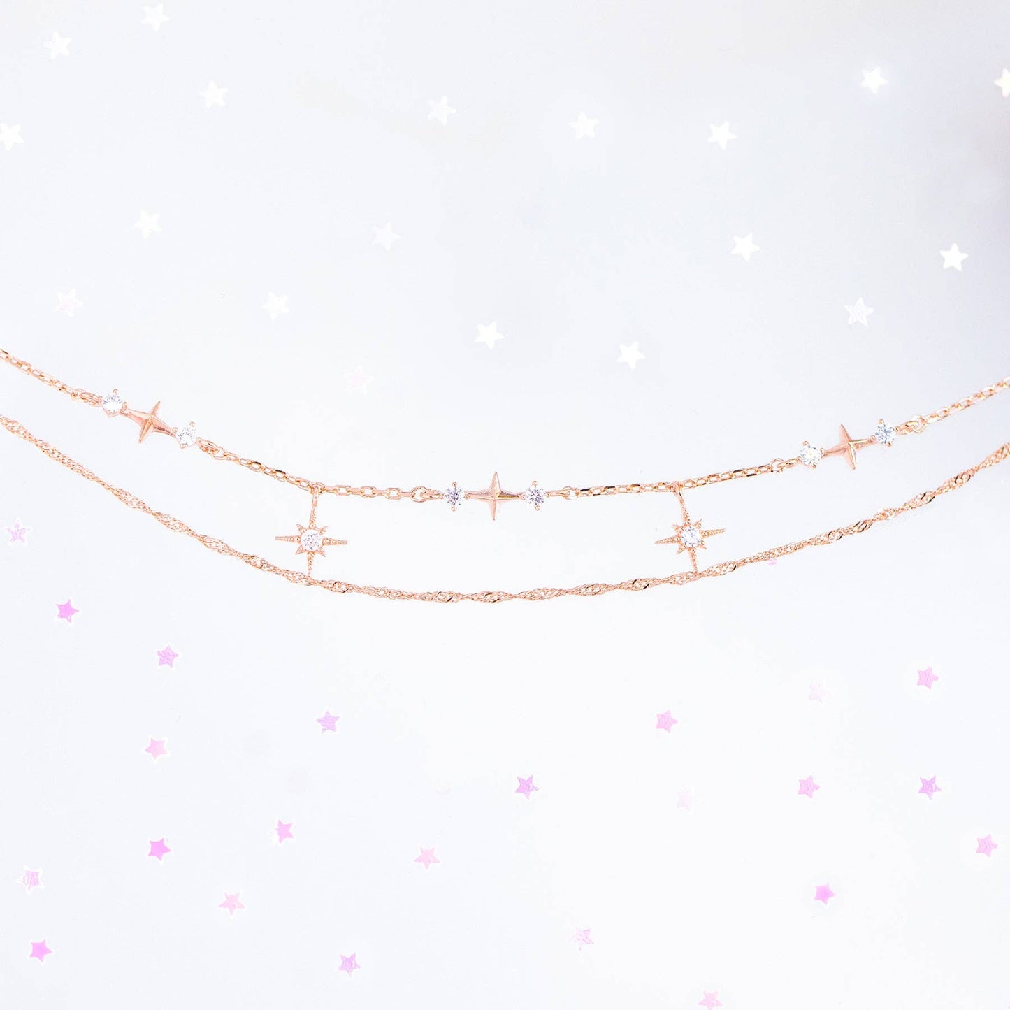 Girls Crew Wandering Stars Gold Bracelet